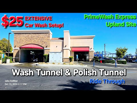 PrimeWash Express - Upland (Wash & Polish Tunnel)