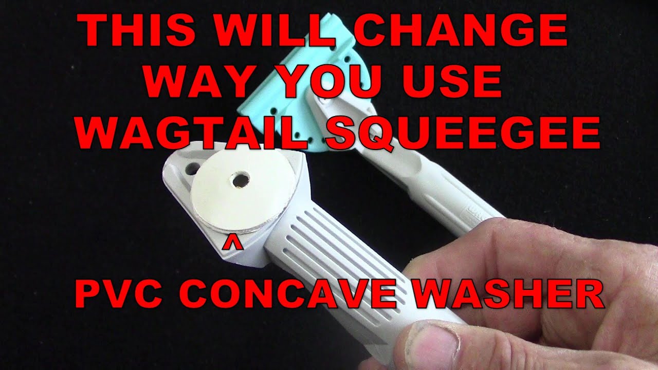 How we improved wagtail squeegee swivel movement using a pvc washer