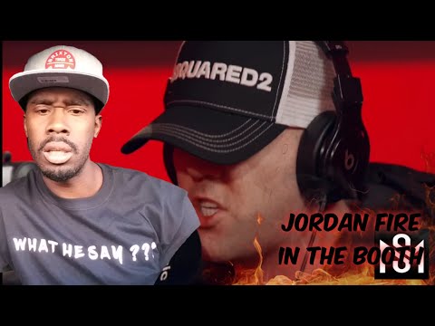AMERICAN REACTS TO UK RAPPERS Jordan - Fire In The Booth