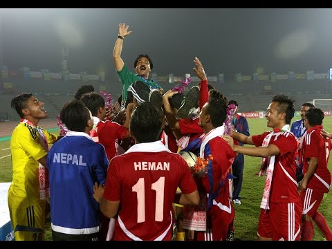 Nepal vs Laos  3 -0 Semi Final [Extended Highlights ] [ Penalty Shootout]2016 Must watch!!!!!!!