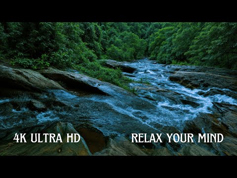 Deep Sleep with Waterfall Sounds, Relaxing Ambiance for Restful Nights UHD