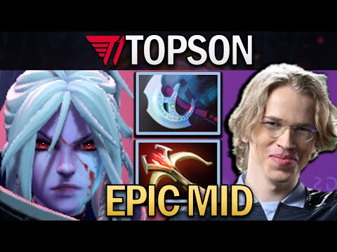 Drow Ranger Dota 2 7.32 Gameplay T1.Topson with Daedalus and Manta #dota2 #dota2gameplay