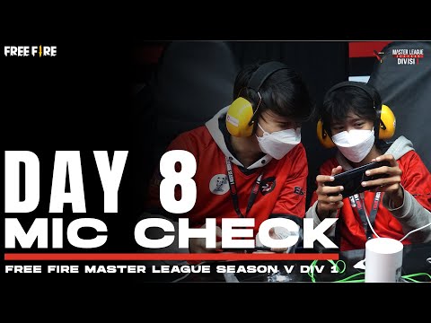 Duo GEDAY BOCIL? | Vlog Mic Check Day 7 - SES ALFAINK | Free Fire Master League S5 DIV 1