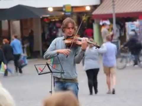 Street Violinist @ Frankfurt Germany 2014 by Rex-Events & Ent