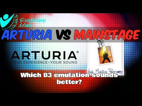 Arturia B-3 V VS Mainstage Vintage B3: Sound vs Sound Comparison