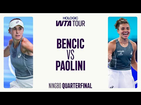 Belinda Bencic vs. Jasmine Paolini | 2025 Ningbo Quarterfinal | WTA Match Highlights