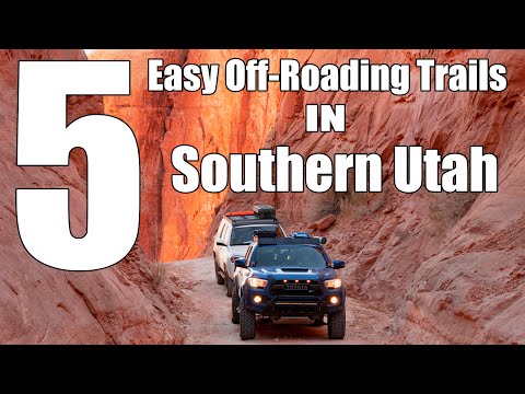 5 Easy Off-roading Trails in Southern Utah - 2WD Friendly Trails in Southern Utah