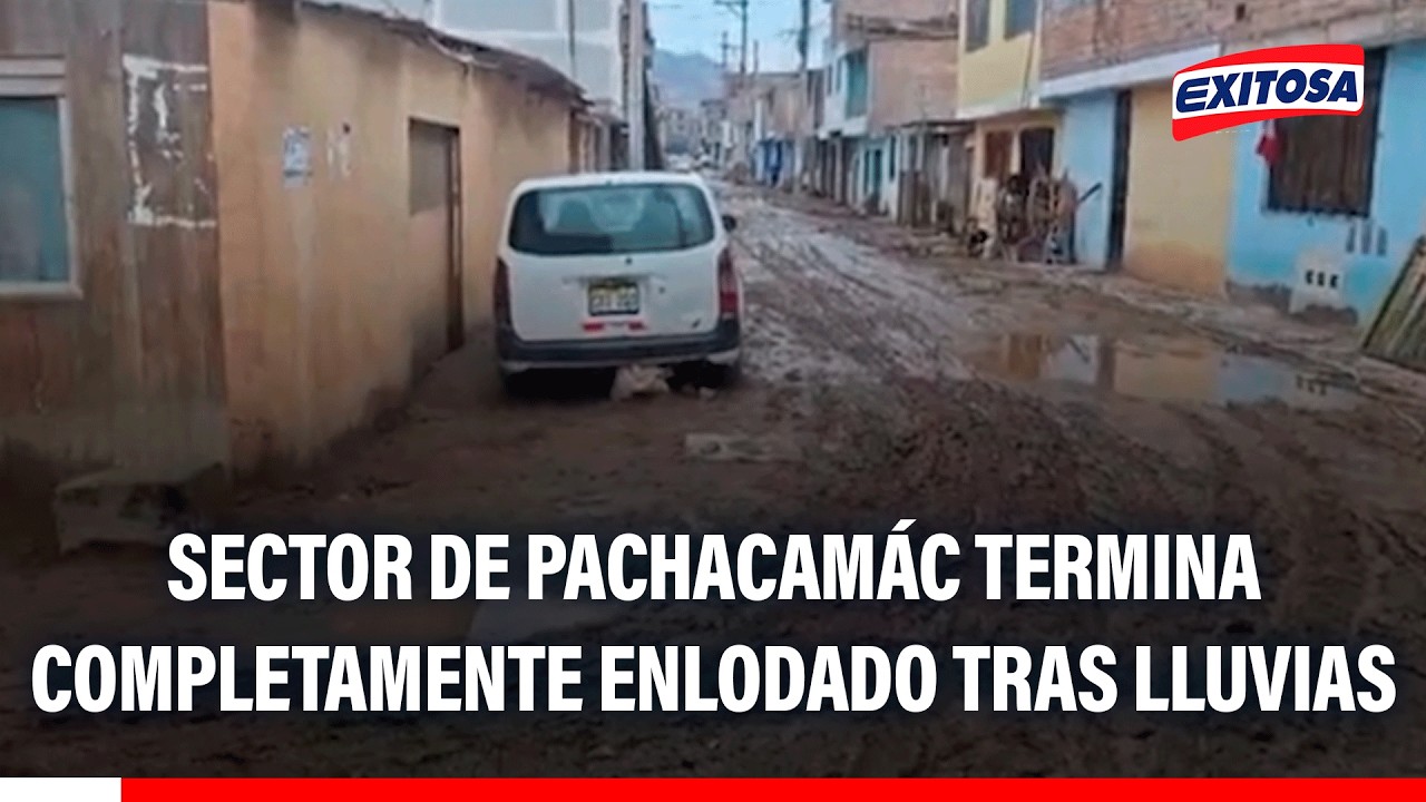 🔴🔵 Pachacamac: Vecinos piden ser considerados en distritos en emergencia por lluvias