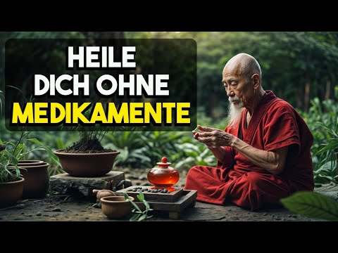 Folge diesen 10 Regeln: "Der Körper heilt seine Krankheiten ohne Medikamente." - Buddhismus.