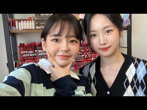 성격 정반대인 동생과 겟레디윗미 GRWM (with.유이즈)