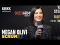 UFC 259: Megan Olivi Feels 'Helpless' When Husband Fights in UFC - MMA Fighting
