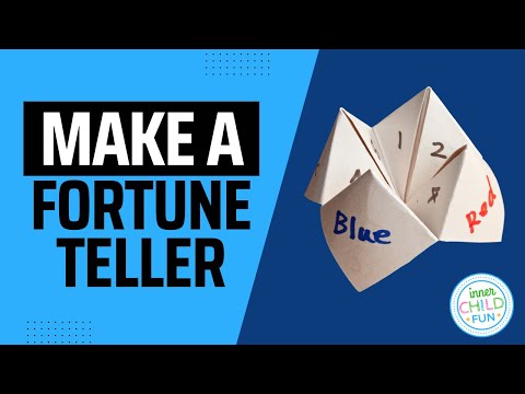 How to Make a Paper Fortune Teller