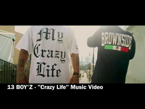 Brownside presents 13 Boy'z - "Crazy Life" Music Video Teaser Clip 2016