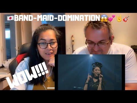 🇩🇰NielsensTv REACTS TO 🇯🇵 BANDMAID- DOMINATION- INCREDIBLY AMAZING PERFORMANCE🎸🎤🤘💕