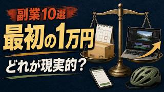 【2026年版】初心者におすすめの副業10選｜月1万円までの現実度を本音比較