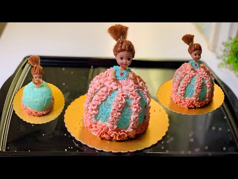 Birthday Special Cake | Doll Cake Recipe | VANILLA FLAVOUR Cake