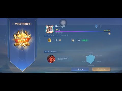 Brawl Game | Bane -Deep Sea Monster | Fighter | MVP 12.7 - Mobile Legends: Bang Bang - Victory!