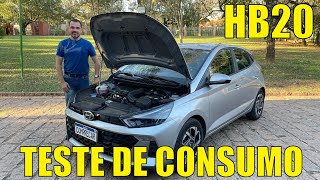 Teste de consumo com gasolina e etanol