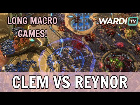 Clem vs Reynor - LONG MACRO GAMES! (TvZ)