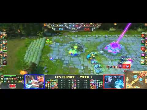 Fnatic vs Giants highlights LCS week 1 day 1 2013 League of Legends