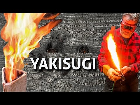 Yakisugi - Not Shou Sugi Ban - The Art Of A Burned Wood Finish