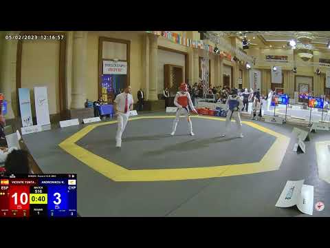 Adrian VICENTE YUNTA (ESP) VS Kyriakos ANDRONIKOU (CYP) - M-58 R16. WT President's Cup - Europe 2023