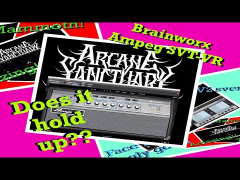 BRAINWORX AMPEG SVT-VR AMP SIM REVIEW BY NICK OF ARCANE SANCTUARY BASS DISORTION