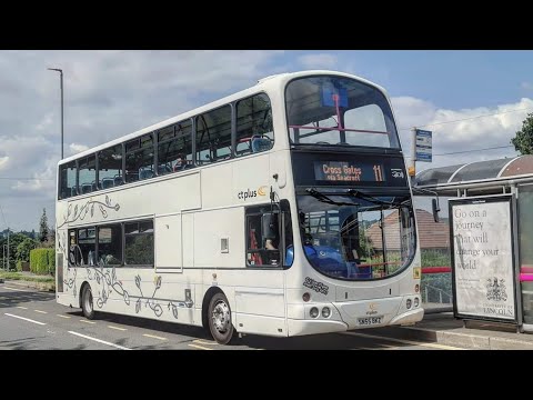 CT Plus Yorkshire Volvo B7TL Wright Eclipse Gemini 1987 SN55 BKZ Ex Lothian Buses as 716