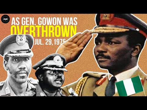 Wie General Yakubu Gowon 1975 durch einen Putsch gestürzt wurde + Bericht über den Biafra-Krieg