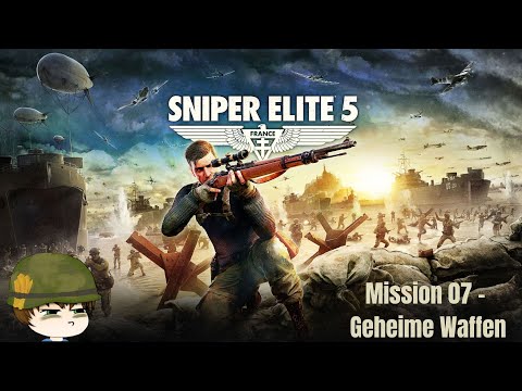 Sniper Elite 5 - Geheime Waffen | Mission 7 - TwitchStream (VOD)