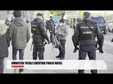 AMNISTÍA TOTAL! LIBERTAD PABLO HASEL