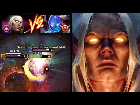 LEVEL 29 MASTER INVOKER vs GRANDMASTER ARC WARDEN MID | EPIC GAME | Dota 2 Invoker