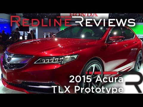 2015 Acura TLX Prototype – Redline: First Look – 2014 Detroit Auto Show