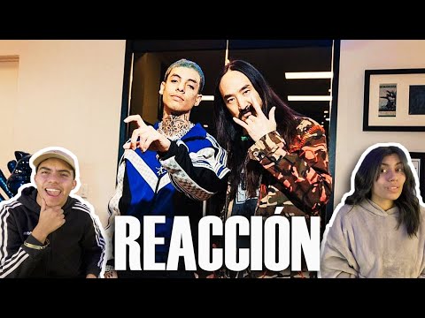 REACCIÓN 🇲🇽II Natanael Cano x Steve Aoki - NataAoki