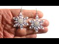 Beading4perfectionists Snowflake 2021 Beading Tutorial Christmas Gift Idea