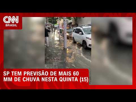 SP tem alerta de mais chuva após morte e estragos | CNN NOVO DIA