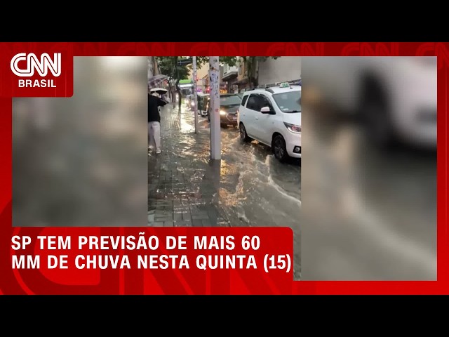 SP tem alerta de mais chuva após morte e estragos | CNN NOVO DIA