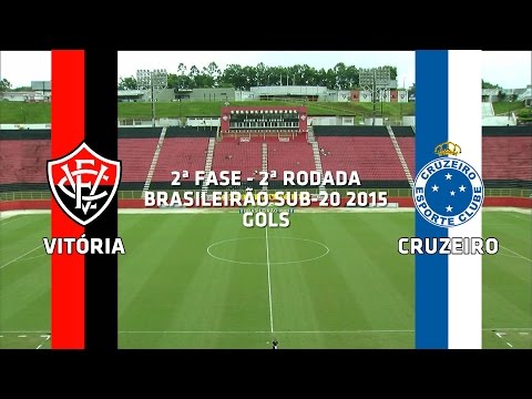 Gols - Vitória 0 x 1 Cruzeiro - Brasileirão Sub-20 - 23/07/2015