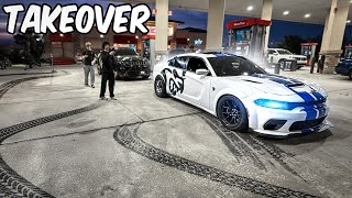 1000HP TrackHawk And HellCats TakeOver GasStation | Braap Vlogs