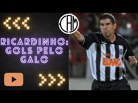 Todos 12 gols de Ricardinho pelo Galo