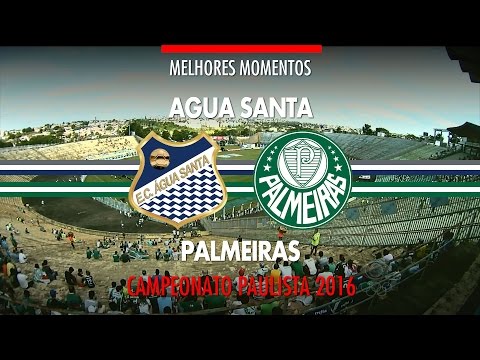 Melhores Momentos - Água Santa 4 x 1 Palmeiras - Paulistão - 27/03/2016