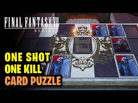 One Shot One Kill Card Puzzle | Costa del Sol Card Carnival | Final Fantasy 7 Rebirth