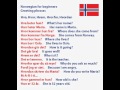 Learn Norwegian - Hva, Hvor, Hvem, Hvorfor, Hvordan