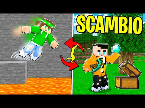 MINECRAFT MA SE SALTIAMO VENIAMO TELETRASPORTATI!