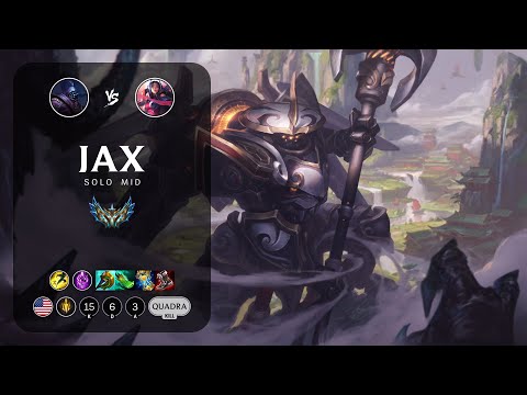 Jax Mid vs Irelia - NA Challenger Patch 13.11