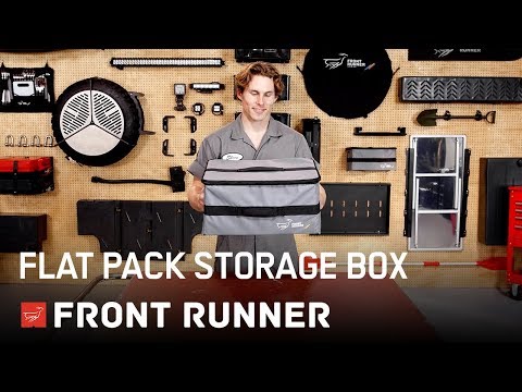FLAT PACK STORAGE BOX - by Front Runner