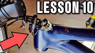 How cheap service became expensive repair. Bike Service School 10. Integrated cockpit / headset.