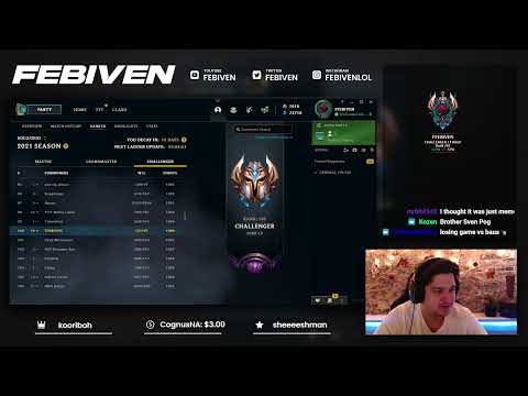 Febiven on Babus After Losing To him