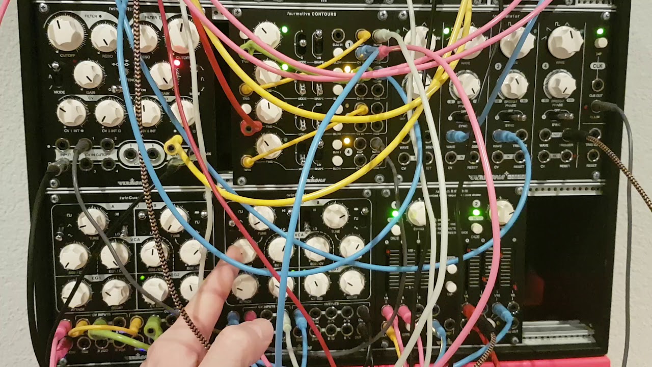 Vermona fourmative contours, 2x twincussion & randomRhythm