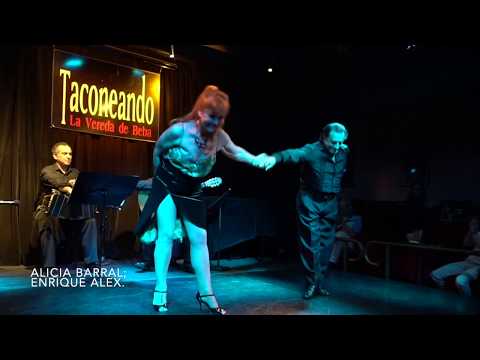 Alicia Barral y Enrique Alex